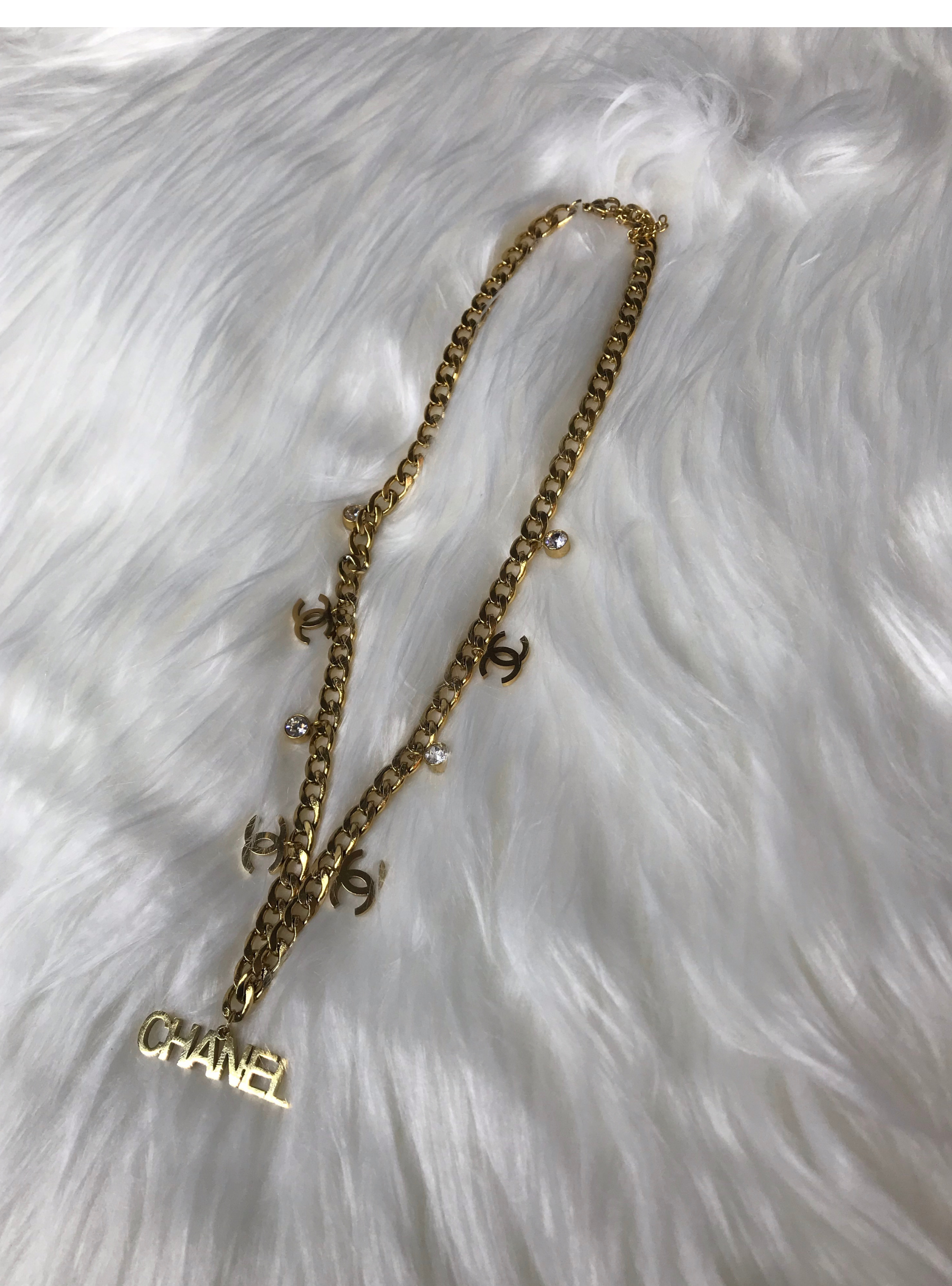 Authentic Reworked Chanel Necklace Design 2