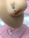 Nose Cuff - Play Girl (Non Piercing) Clip On Fake Nose Ring