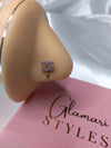 Nose Cuff - Cute & Charming (Non Piercing) Clip On  Fake Nose Ring