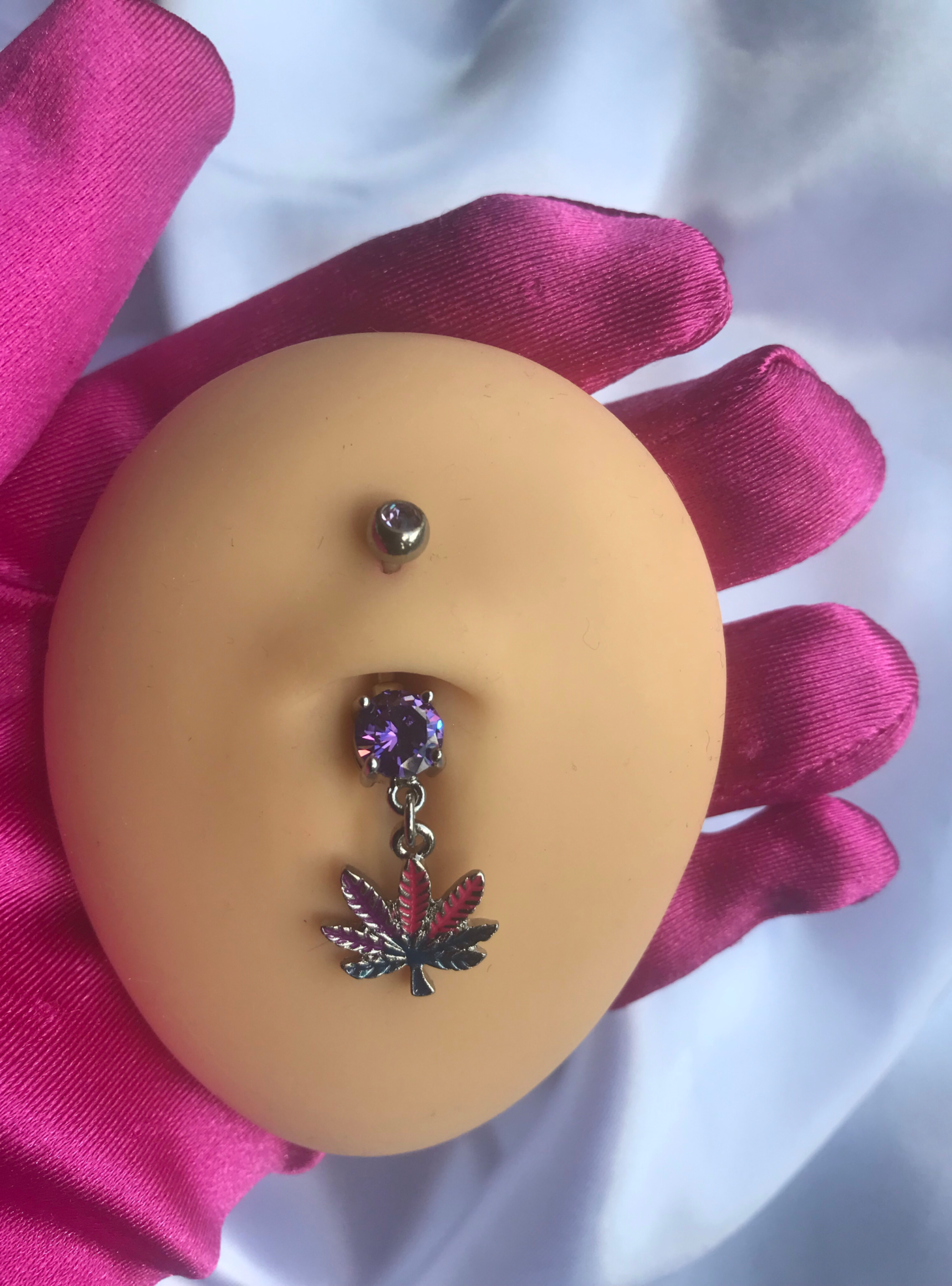 Mary Jane Dangling Belly Ring