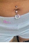 Hello Kitty Dangling Belly Ring