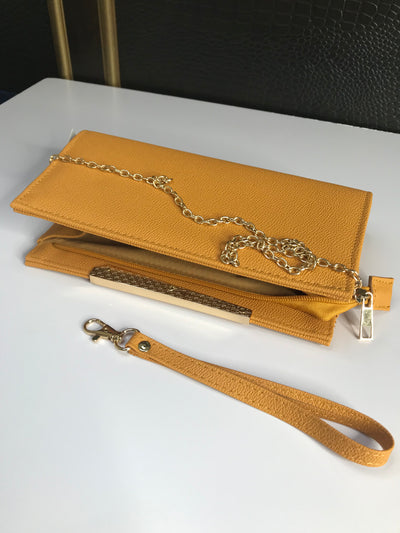 Simply Gorgeous Mini Handbag - Mustard