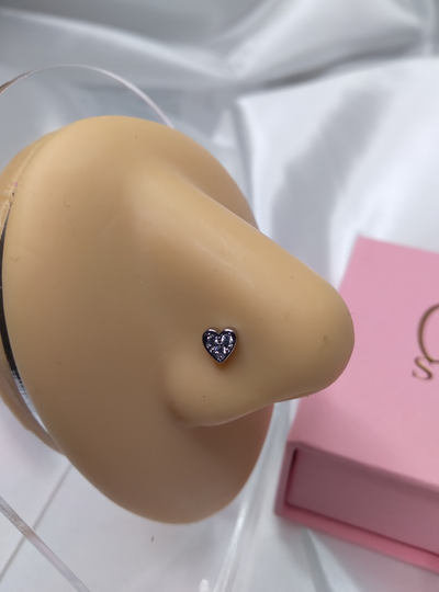 Nose Ring - Heart (Piercing)